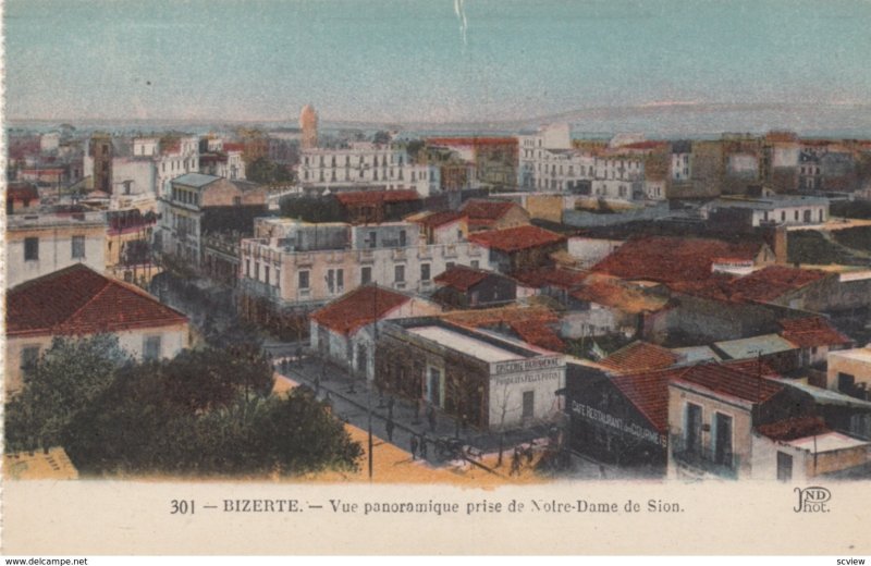 BIZERTE , Tunisia , 1910s ; Panorama