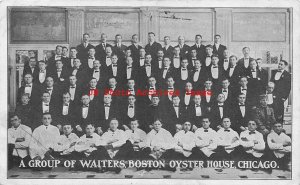 IL, Chicago, Illinois, Boston Oyster House Restaurant Waiters, 1910 PM