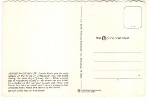 Jennie Wade House Gettysburg  Pennsylvania, Museum