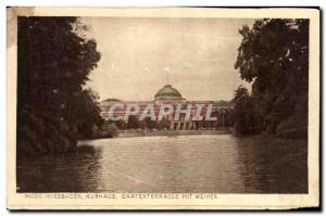 Germany - Deutscland - Wiesbaden - Kurhuas - Weiher - Old Postcard