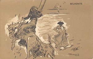 Belmonte, Artist Terrwell Bullfighting Unused 