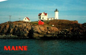 Maine York Cape Neddick Nubble Lighthouse