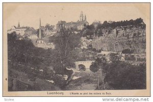 L'Alzette Au Pied Des Rochers Du Bock, Luxembourg, 1900-1910s