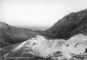 BR100062 quteniqua pass george in background real photo south africa