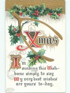 Divided-Back CHRISTMAS SCENE Great Postcard AA0188