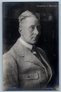 North Holland Netherlands Postcard Crown Prince in Wieringen c1910 RPPC Photo