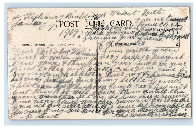 C. 1910 Art Gallery Bristol England Postcard P213E