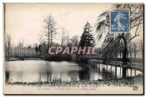 Postcard Ancient Forest of L Isle Adam (Seine et Oise) Chateau La Piece Lapwi...