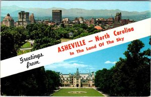 Postcard TOURIST ATTRACTION SCENE Asheville North Carolina NC AM4403