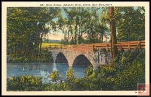 Old Stone Bridge, Ashuelot River, Keene, N.H