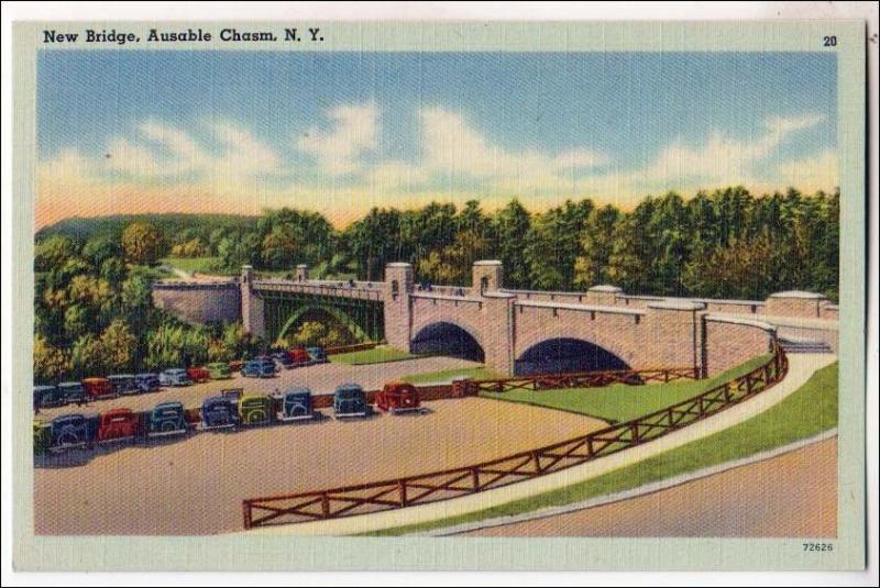 New Bridge, Ausable Chasm NY