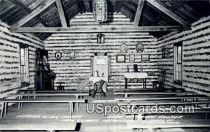 Log Church, Swiss Historical Village - New Glarus, Wisconsin