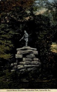 Daniel Boone Monument, Cherokee Park - Louisville, KY