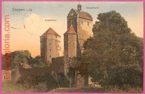 af8228 - Deutschland - GERMANY - Ansichtskarten VINTAGE POSTCARD - Stolpen -1912