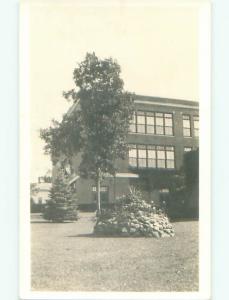 Old rppc BUILDING SCENE Architecture Postcard AB1240