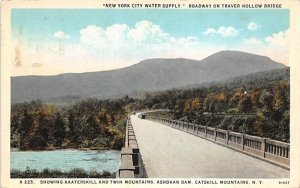 Kaaterskill and Twin Mountains  Ashokan Dam, New York  