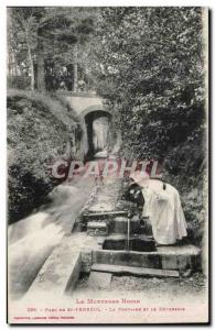 Saint Ferreol - Park - Fountain - Old Postcard