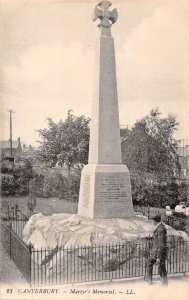 ANTERBURY KENT ENGLAND~MARTYR'S MEMORIAL PHOTO POSTCARD