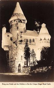 Hamburg New Jersey view of Ginger Bread Castle real photo pc Y10924