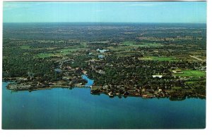 Aerial View, Gateway to Thousand Islands, Gananoque, Ontario