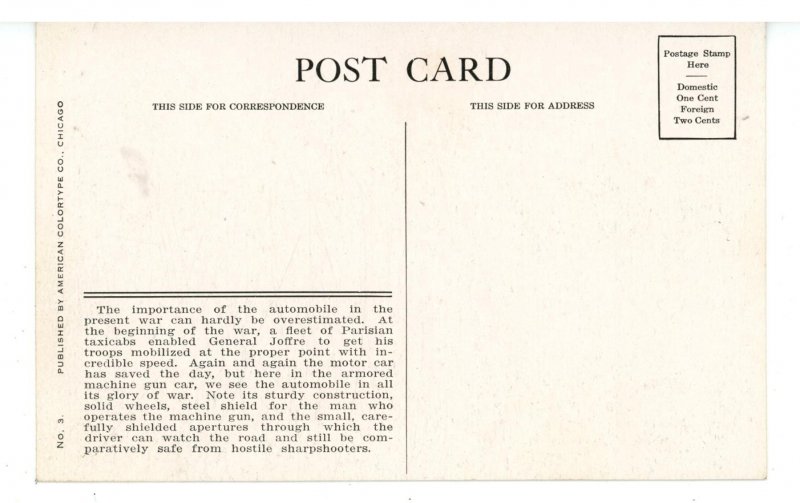 Military - Armored Machine Gun Car