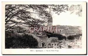 Old Postcard View of Mount Quimper Frugy