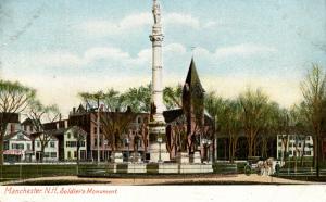 NH - Manchester. Soldiers' Monument