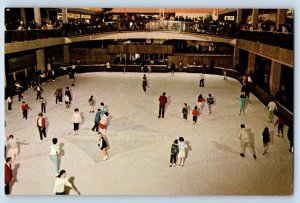 Portland Oregon Postcard Lloyd Center Ice Pavilion Shopping Center c1960 Vintage