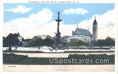 Fountain, Lincoln Park Jersey City NJ Unused