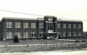 Real Photo - High School, Auburn in Auburn, Nebraska