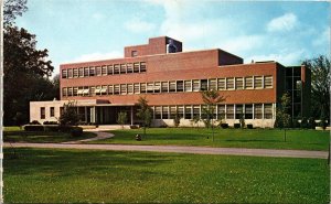 Masonic Medical Research Laboratory Utical New York Ny Masons Vintage Postcard 