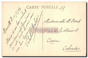 Old Postcard Fontaine Cantini Marseille tramway