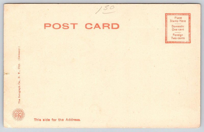 San Antonio Texas~Alamo Mission Fort~Columns~Fence~Spanish Colonial~c1905 PC