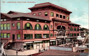 Postcard Auditorium in Ocean Park, California