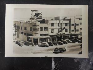 Mint Mexico Real Picture RPPC Postcard Import Commercial Houses Tijuana