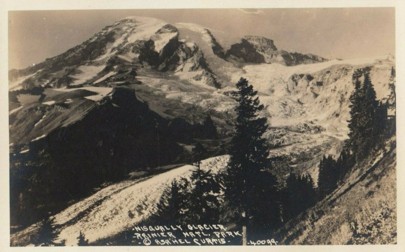 RP: Rainier National Park, Washington, 1910-30s ; Nisqually Glacier