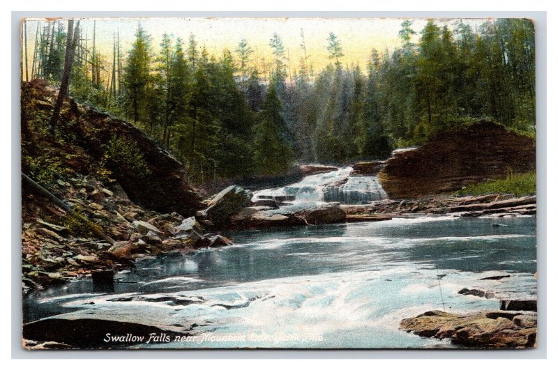 Swallow Falls Mountain Lake Park Maryland MD DB Postcard N19