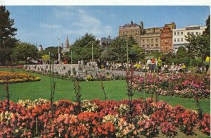 Dorset Postcard - Bournemouth Central Gardens. Posted - Ref TZ10446