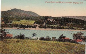 Postcard Pines Hotel and Mount Beaman Digby NS Canada