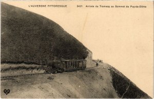 CPA Auvergne Arrivee du Tramway au Sommet de P d D FRANCE (1302401)