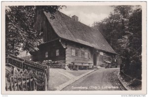 RP: Sonneberg, (thur) , Germany , 1920s ; Lutherhaus