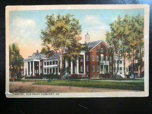 Vintage Postcard 1933 Hospital Old Point Comfort Virginia