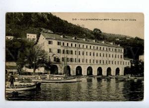 191259 FRANCE VILLEFRANCHE-sur-MER Caserne 24 Alpins Vintage