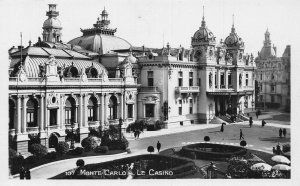 L117 Monaco Monte-Carlo The Casino RPPC vintage postcard