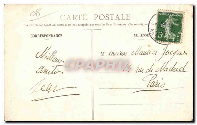 Chateau Regnault Bogny - Generale view - Old Postcard