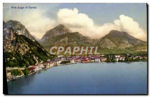 Old Postcard Lago Di Garda Riva