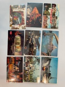 27 DISNEY DISNEYLAND 1950s-1970s Vintage Postcards Lot FREE SHIPPING