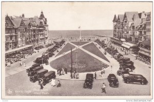 KNOCKE-ZOUTE , Belgium , 1930-40s : Place Albert