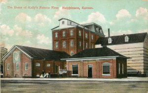 Wheelock Postcard; Hutchinson KS Home of Kelly's Famous flour Mill, Reno County
