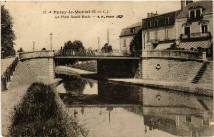 CPA PARAY-le-MONIAL - Le Pont St-Roch (386597)